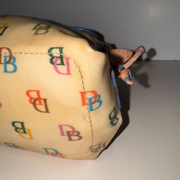 Vintage Dooney & Bourke Letter Logo Monogram Rainbow Tassel  Bag - Picture 8 of 8